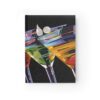 Journal - Ruled Line featuring Neal Portnoy Design "Martini Glasses"