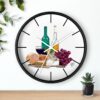 Wall Clock - "Wine & Cheese" Design by Neal Portnoy - Image 3