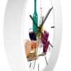 Wall Clock - "Wine & Cheese" Design by Neal Portnoy - Image 5