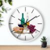 Wall Clock - "Wine & Cheese" Design by Neal Portnoy - Image 6