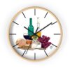 Wall Clock - "Wine & Cheese" Design by Neal Portnoy - Image 10