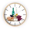 Wall Clock - "Wine & Cheese" Design by Neal Portnoy - Image 13
