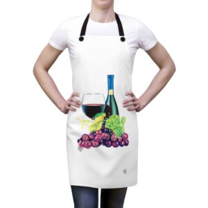 Wine with Grapes Apron