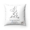 Dufus Claus - Spun Polyester Square Pillow - Image 3