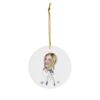 Paige Strafella - Round Ceramic Ornaments