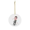 Jeff Civillico - Round Ceramic Ornaments