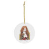 Nelia Ross Ceramic Ornament