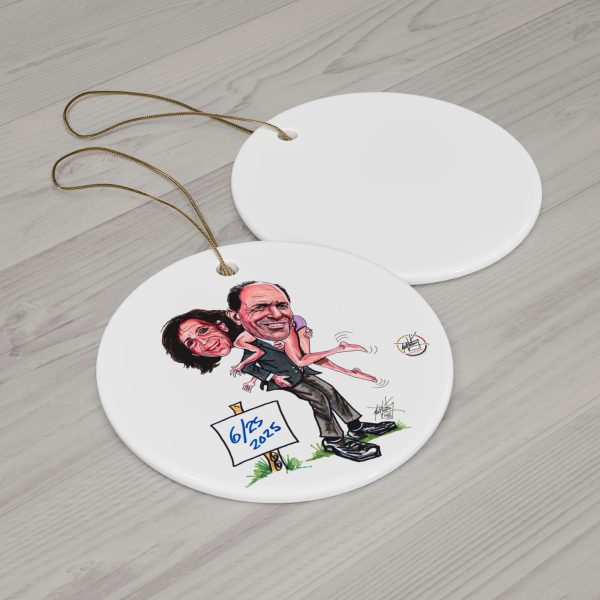 Brian & Gee Nolfo Ceramic Ornament - Image 2