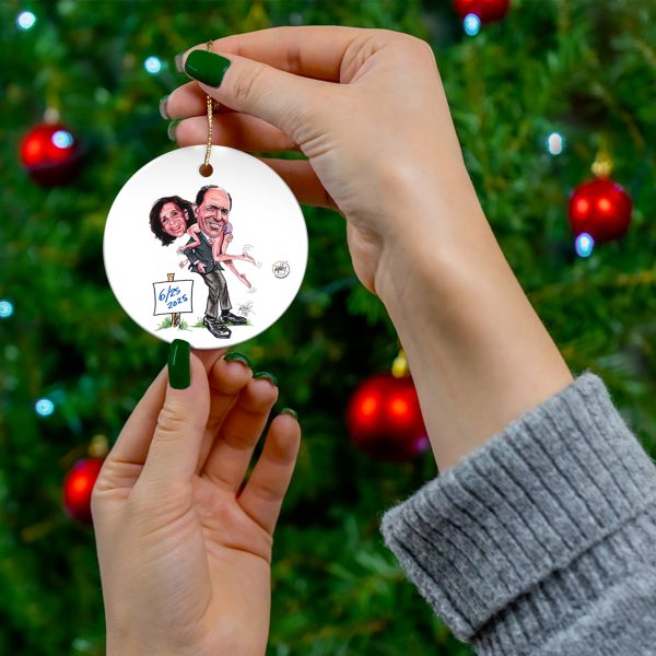 Brian & Gee Nolfo Ceramic Ornament - Image 3